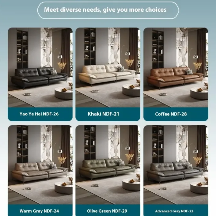 Globe Sofa - Italian Luxury Cloud-Shaped Sofa in Top-Grain Leather Globe Sofa - Italian Luxury Cloud-Shaped Sofa in Top-Grain Leather