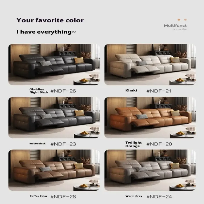 Globe Sofa - Italian Minimalist Genuine Leather Functional Sofa Globe Sofa - Italian Minimalist Genuine Leather Functional Sofa