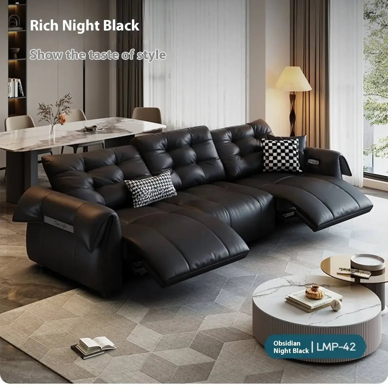 主图-07 Globe Sofa - Swan Neck Multifunctional Electric Sofa