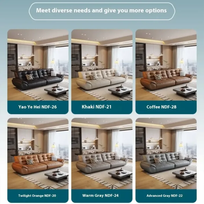 Globe Sofa - Italian cloud-like top-grain leather sofa Globe Sofa - Italian cloud-like top-grain leather sofa