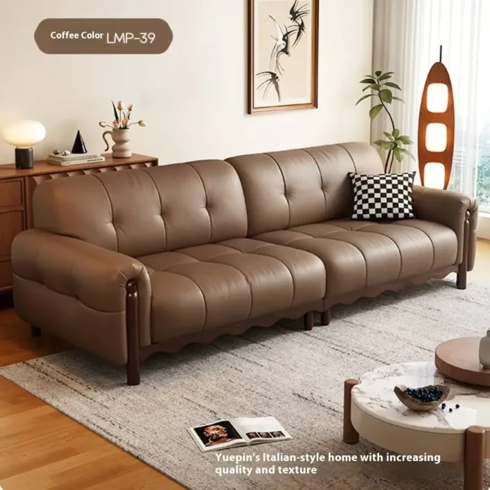 Globe Sofa - Vintage-inspired top-grain leather sofa Globe Sofa - Vintage-inspired top-grain leather sofa