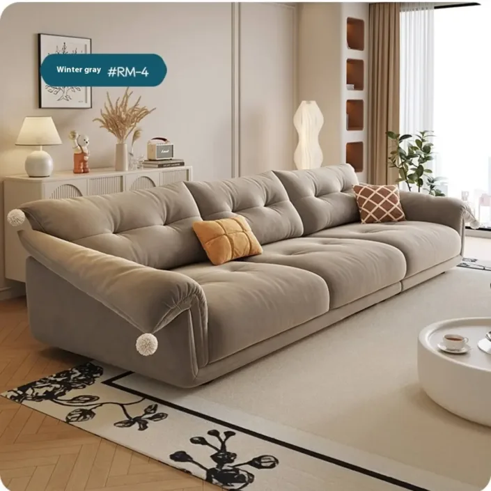 Globe Sofa - 2025 New Compact Straight-Back Cat-Scratch-Resistant Fabric Sofa Globe Sofa - 2025 New Compact Straight-Back Cat-Scratch-Resistant Fabric Sofa