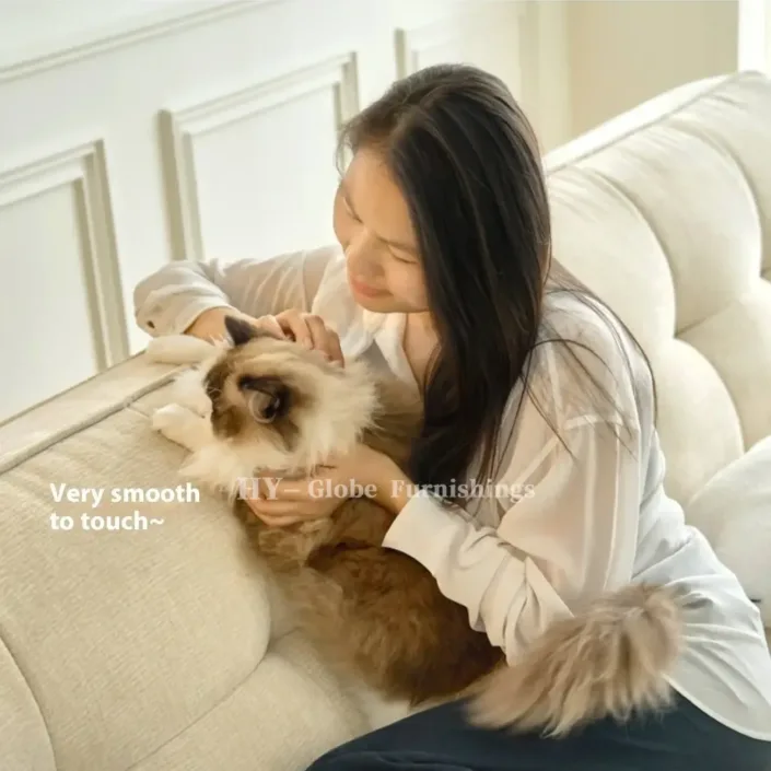 Globe Sofa - New Damo Milk Cream Style Sofa Globe Sofa - New Damo Milk Cream Style Sofa