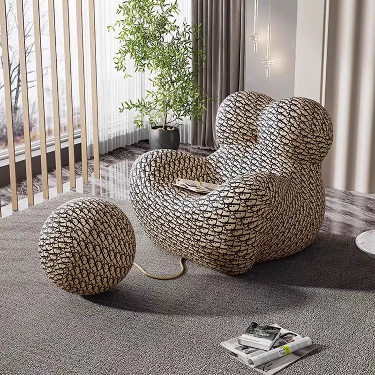 主图-09 Globe Sofa - Mother's Embrace" Compression Sofa Recliner