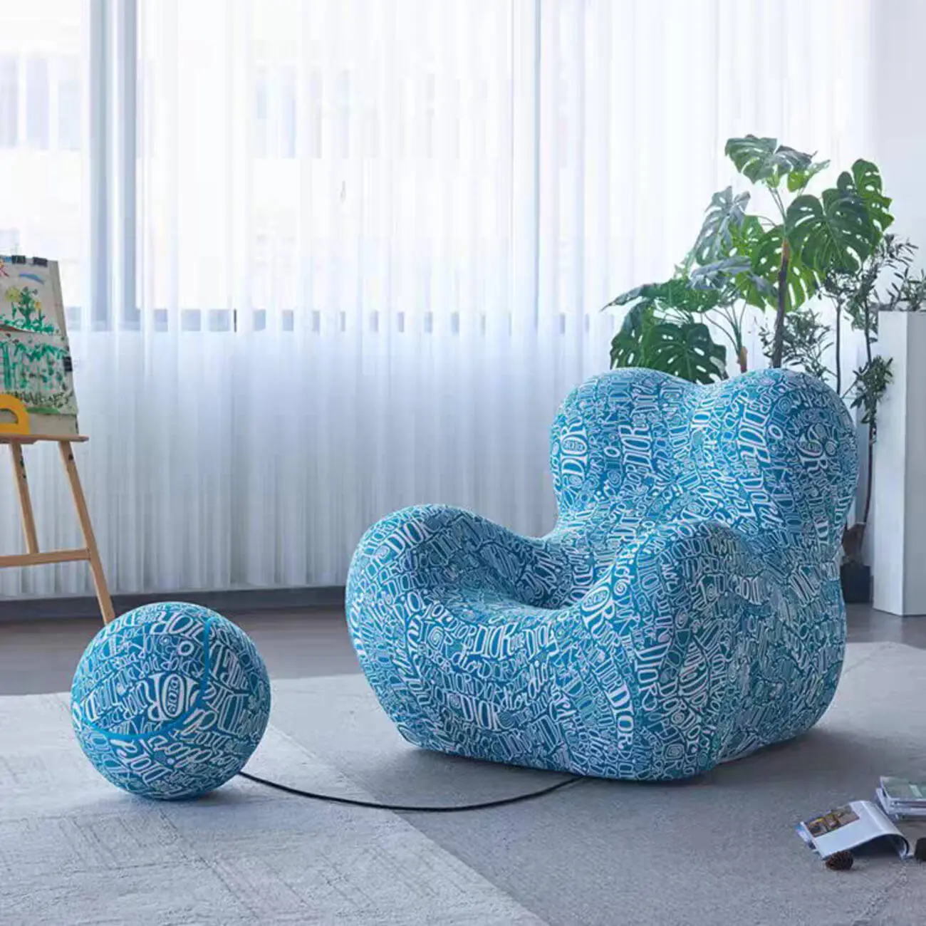 主图-10 Globe Sofa - Mother's Embrace" Compression Sofa Recliner