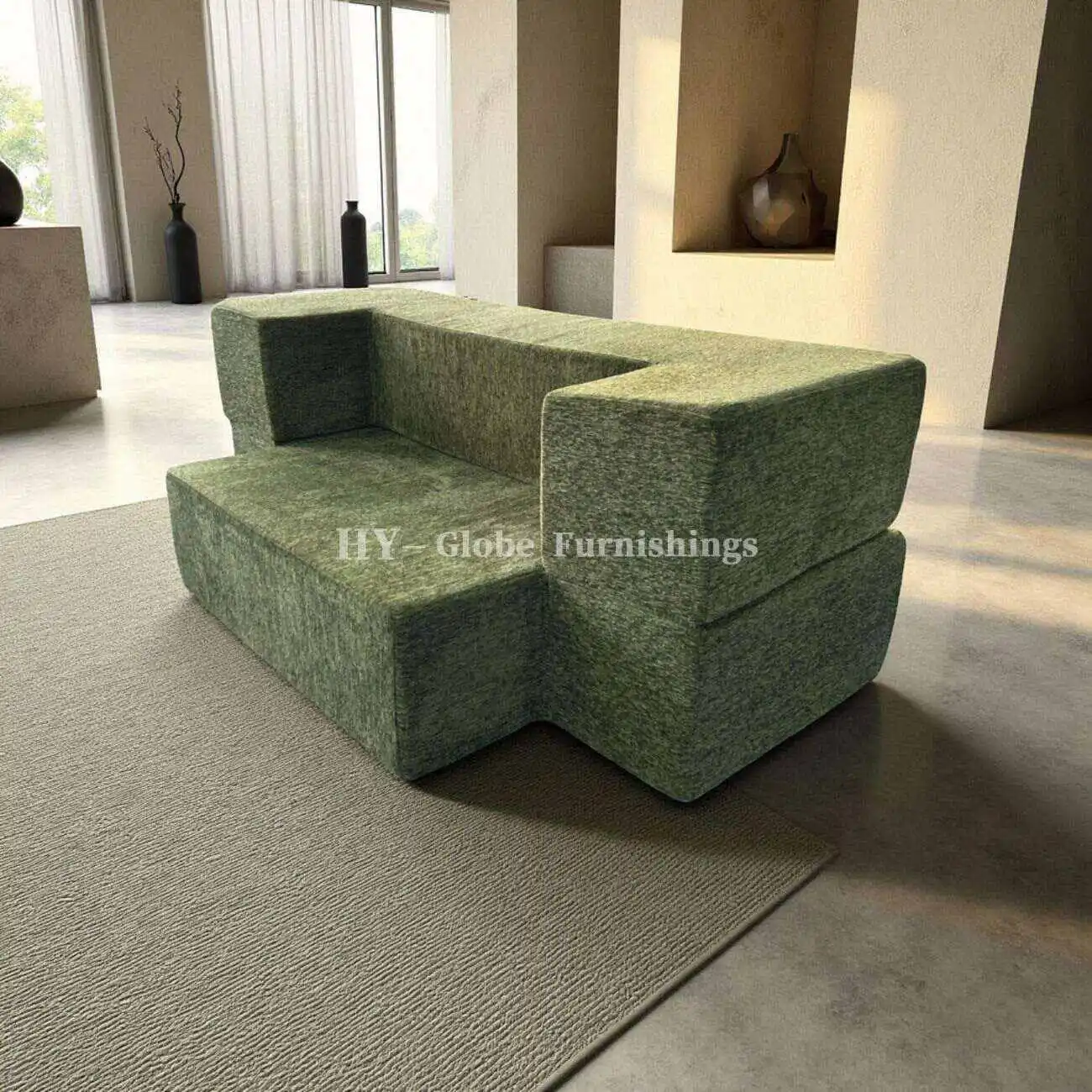 Globe Sofa - Internet-famous Big Rhino Compressed Sofa 北地原生-家居_33732493_3(1)