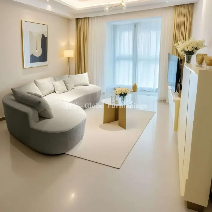 Globe Sofa - Corner Sofa with Compression Mechanism Globe Sofa - Corner Sofa with Compression Mechanism