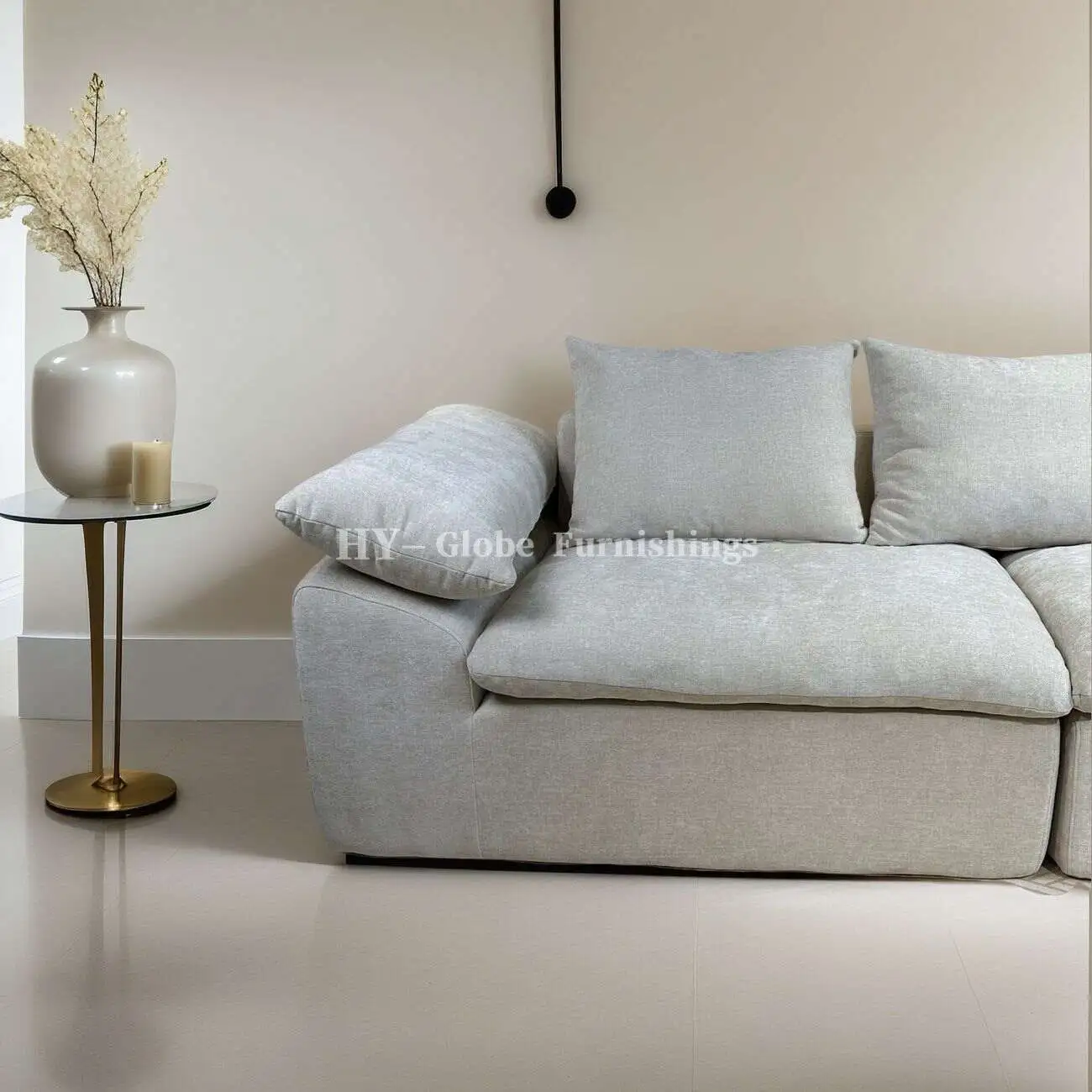 北欧奶油-客厅_33734537_2 Globe Sofa - Cloud Comfort Compression Sofa