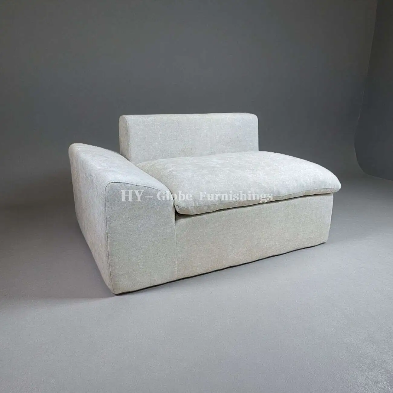Globe Sofa - Cloud Comfort Compression Sofa 灰色摄影棚_33734537