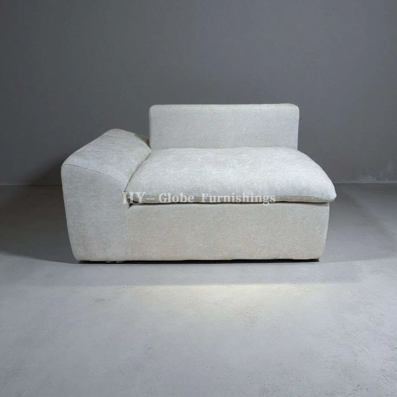 Globe Sofa - Cloud Comfort Compression Sofa 灰色摄影棚_33734537_3