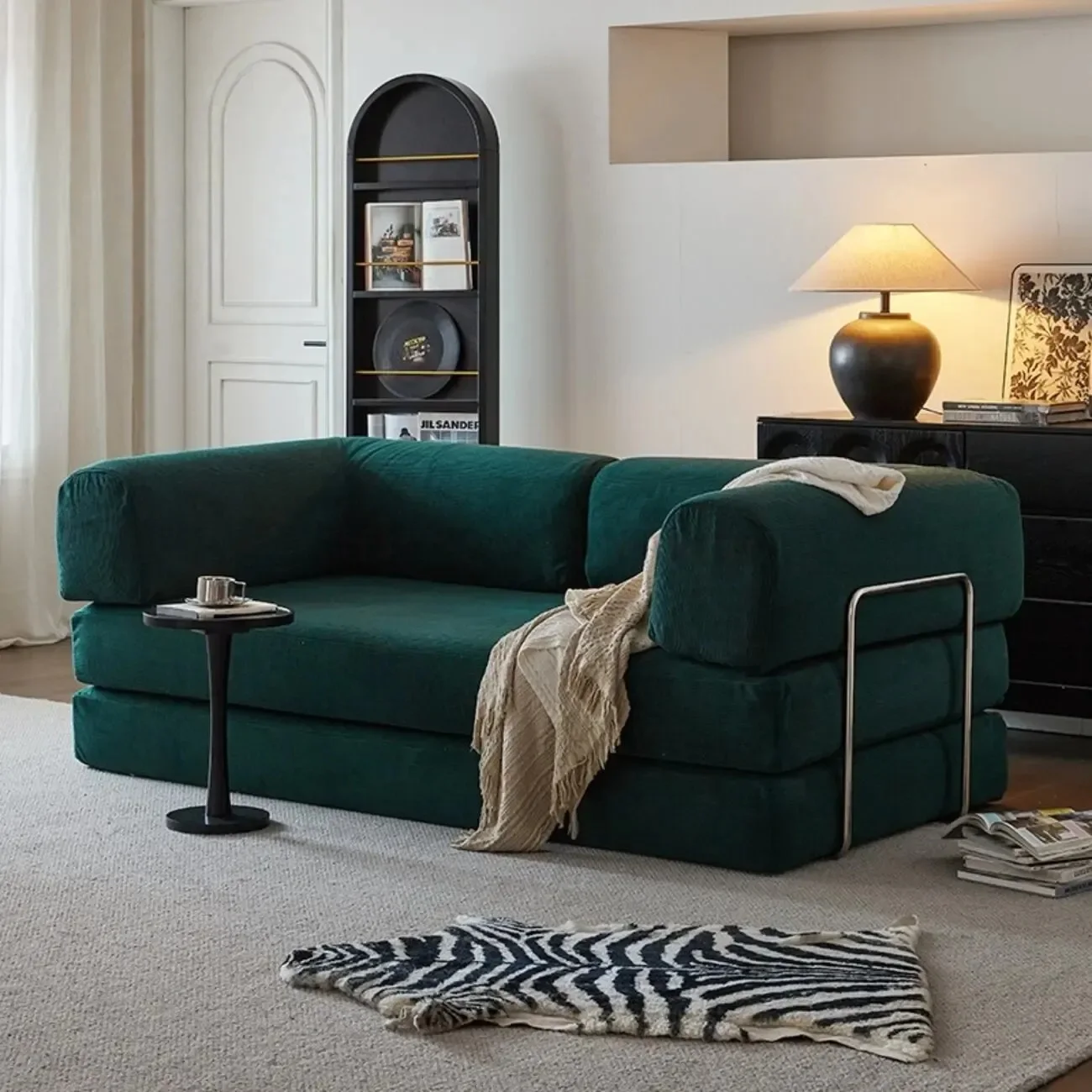 详情-06-194_副本 Globe Sofa - Corduroy Lazy Compressed Sofa Bed