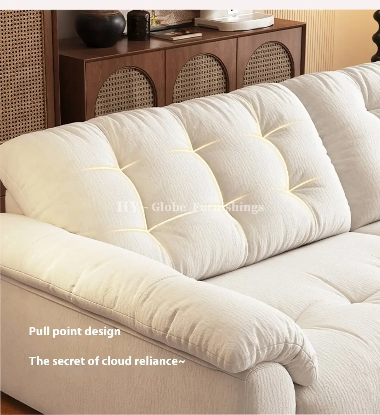 Globe Sofa - Removable and Washable Chenille Space Cloud Sofa