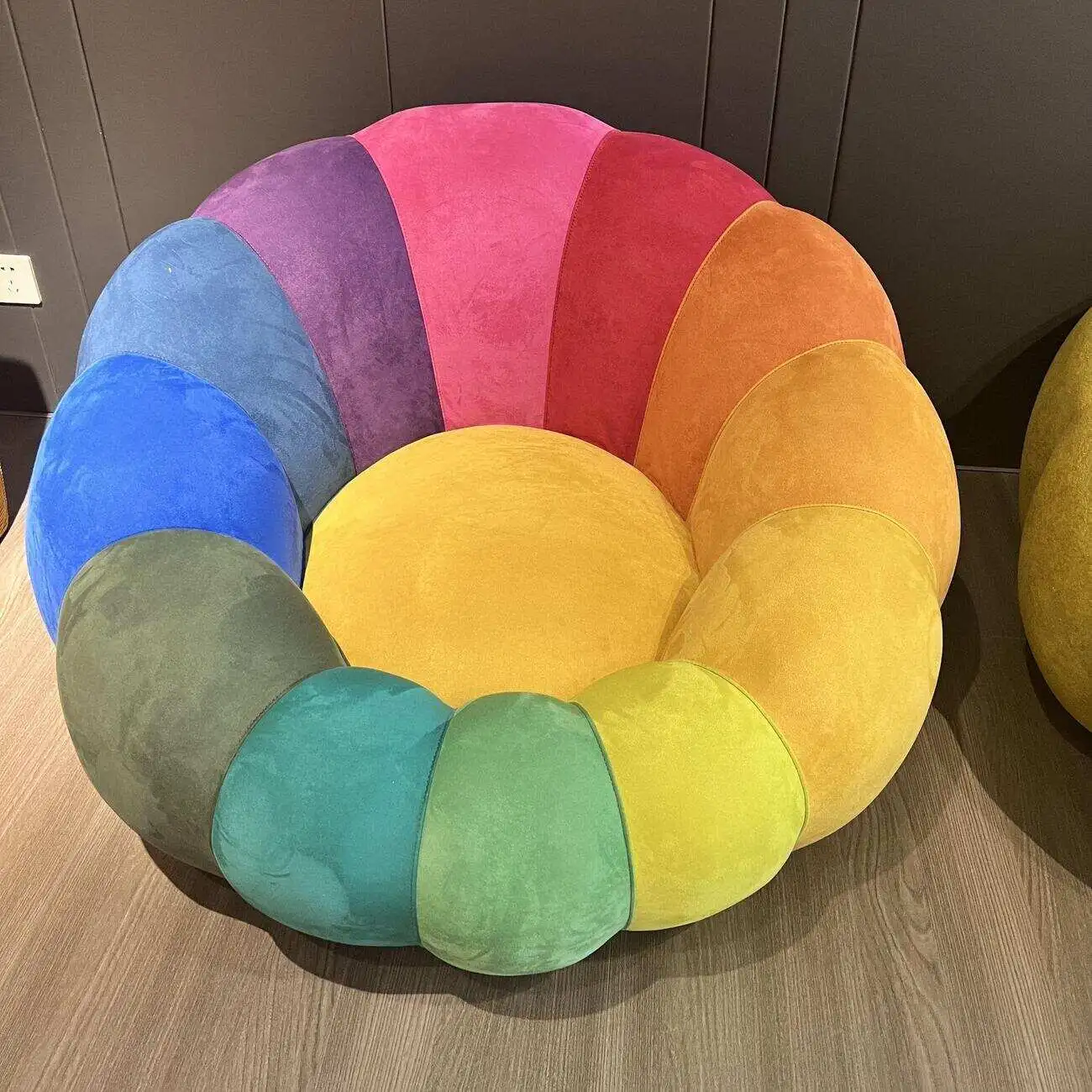 详情-18 Globe Sofa - Football Petal Compression Sofa Chair