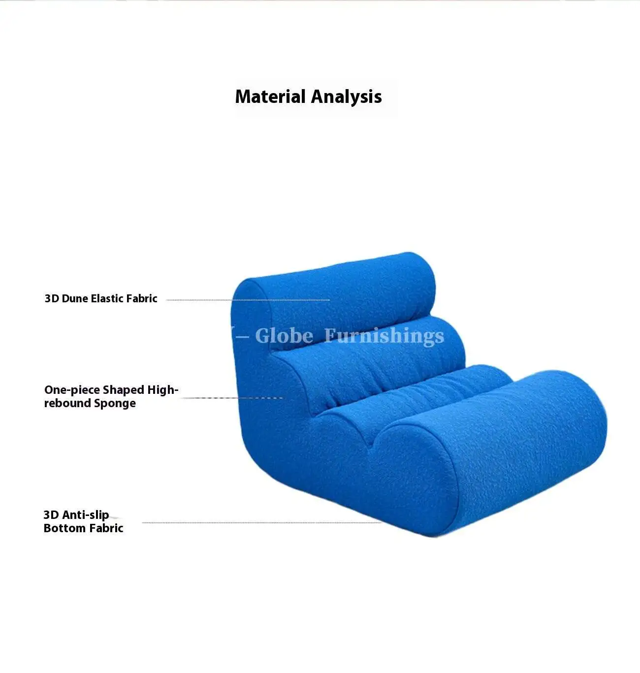 Globe Sofa - Lazy Caterpillar Single-Person Compression Sofa
