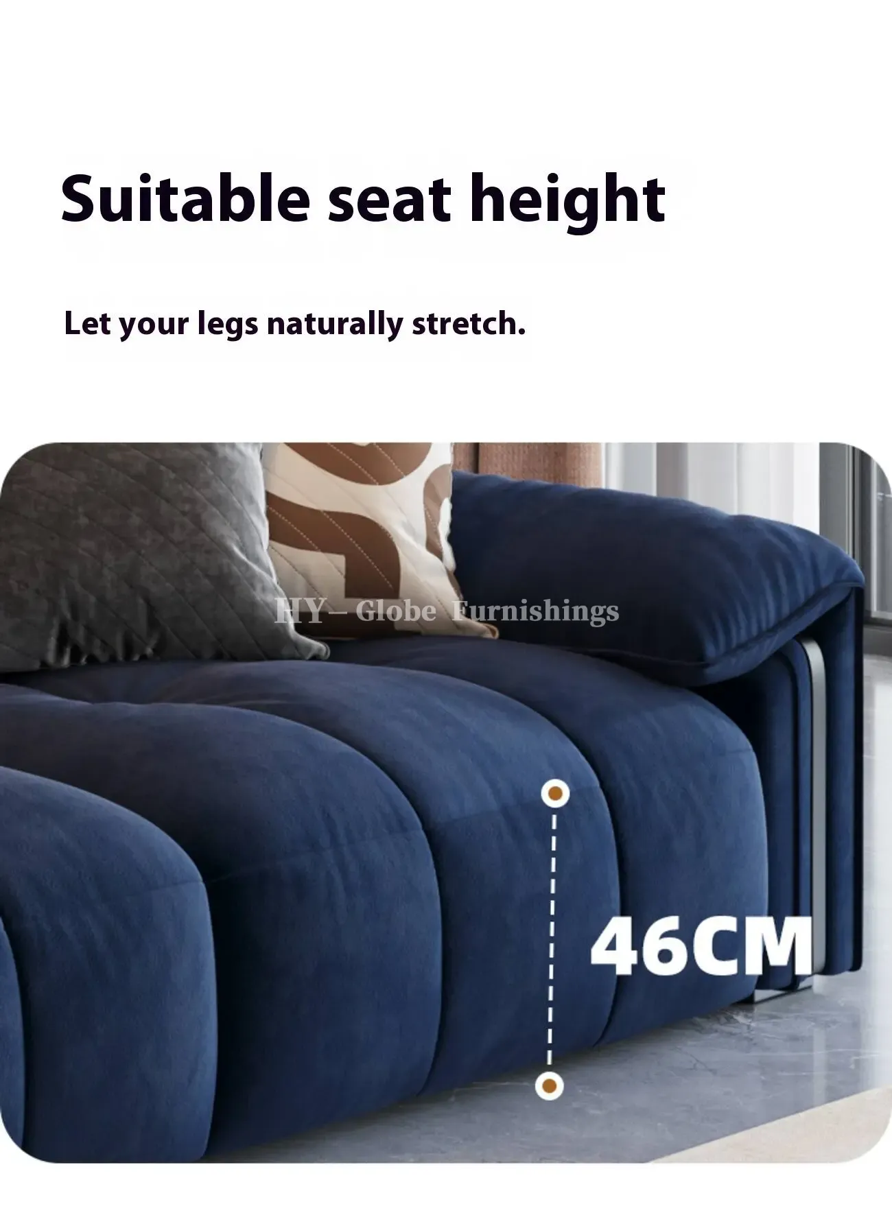 Globe Sofa - Cream folding and telescoping functional sofa
