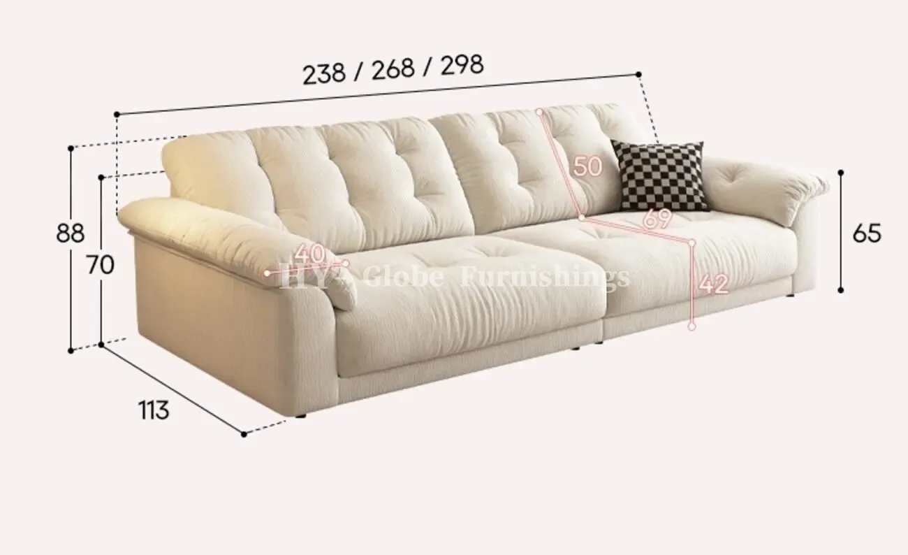 Globe Sofa - Removable and Washable Chenille Space Cloud Sofa