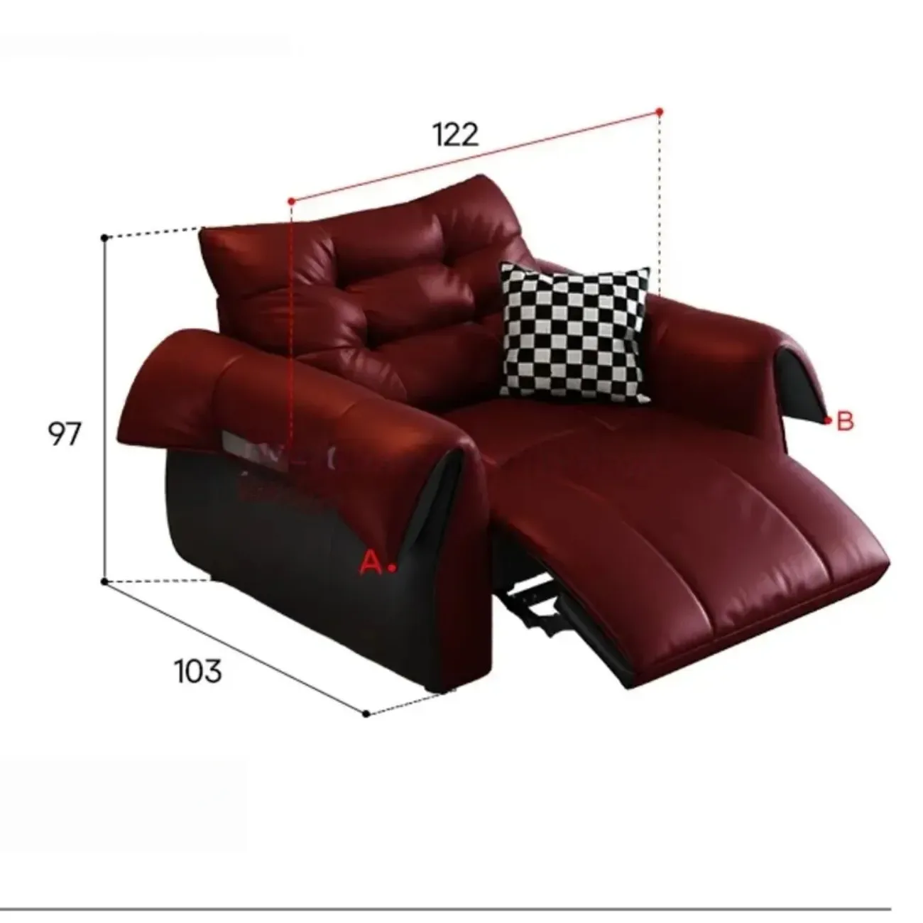 详情-40 Globe Sofa - Swan-neck adjustable single chair