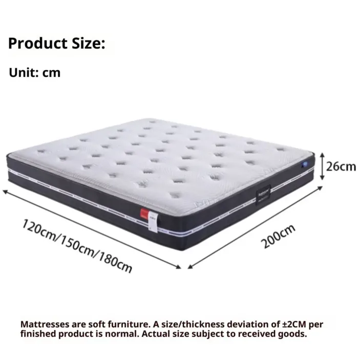 Globe Sofa - Imported Ice Silk Latex Pocket Spring Mattress Globe Sofa - Imported Ice Silk Latex Pocket Spring Mattress