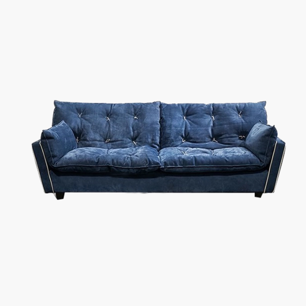 SKU-03-科特斯蓝-双人位【高端复刻】 Globe Sofa - Italian-Style Light Luxury Sorento Popular Sofa