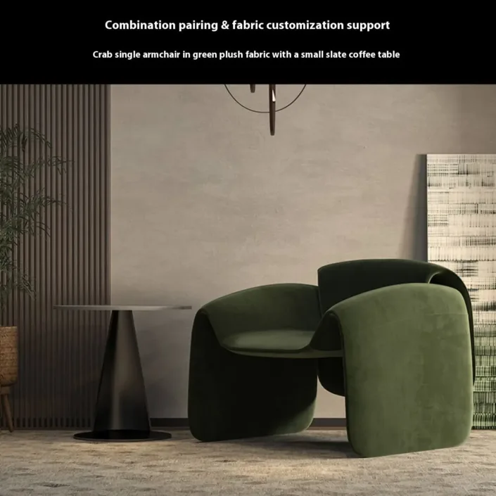 Globe Sofa - Italian Minimalist Creative Luxury Crab Armchair Globe Sofa - Italian Minimalist Creative Luxury Crab Armchair