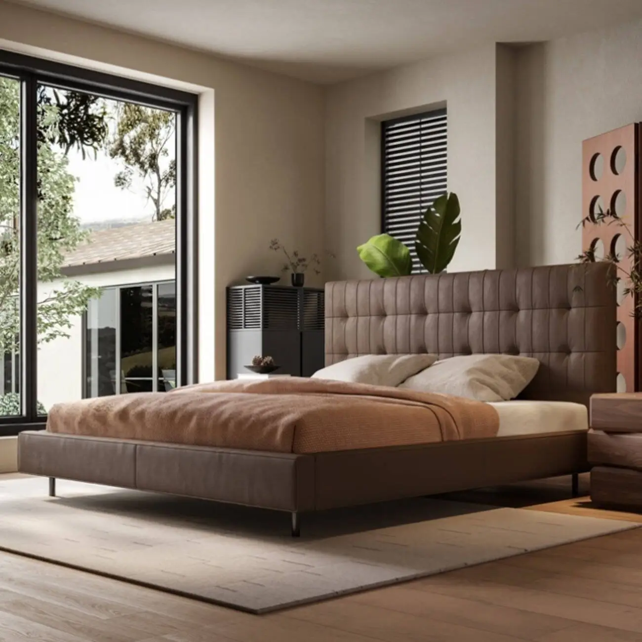 主图-003 Globe Sofa - Luxury Vintage Anton Genuine Leather Bed