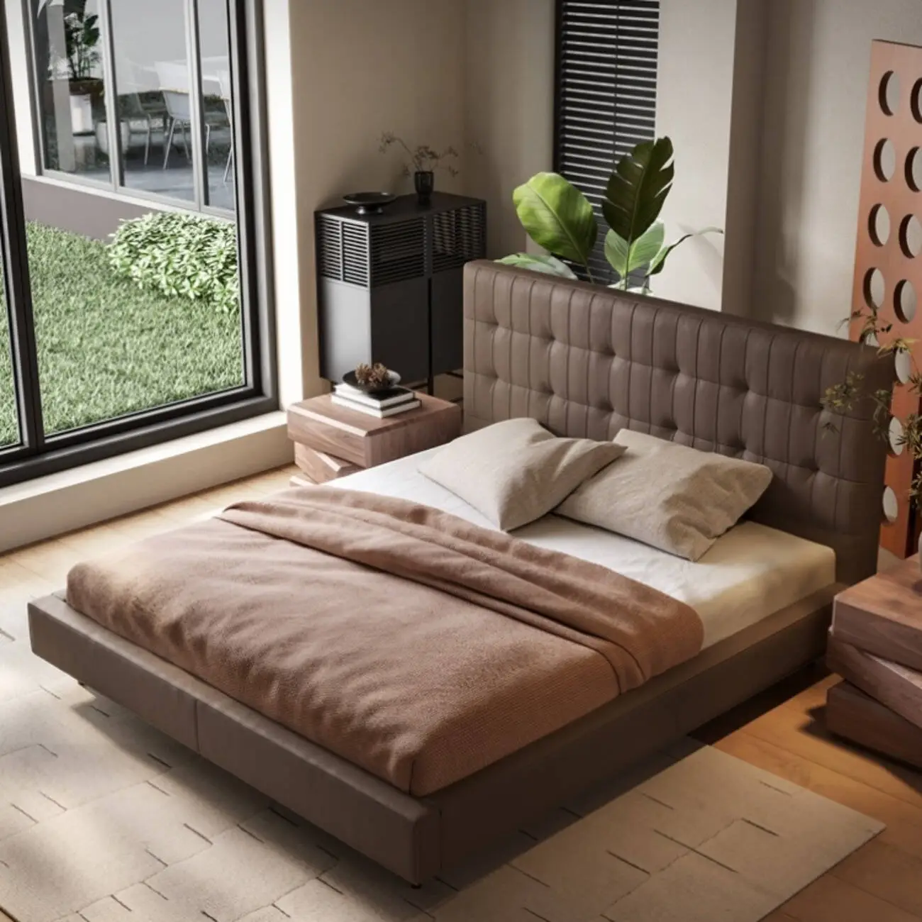 主图-004 Globe Sofa - Luxury Vintage Anton Genuine Leather Bed