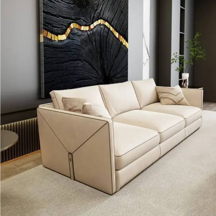 Globe Sofa - Italian Luxury Design Envelope-Style Genuine Leather Sofa Globe Sofa - Italian Luxury Design Envelope-Style Genuine Leather Sofa