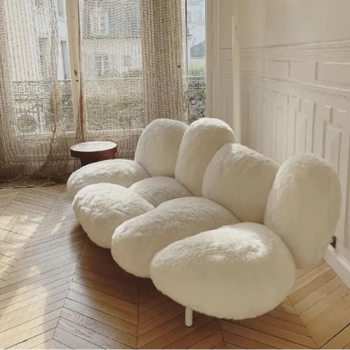 Globe Sofa - Fluffy Puff Modular Sofa Globe Sofa - Fluffy Puff Modular Sofa