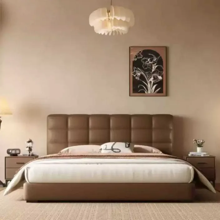 Globe Sofa - Laurence Influencer Genuine Leather Bed Globe Sofa - Laurence Influencer Genuine Leather Bed