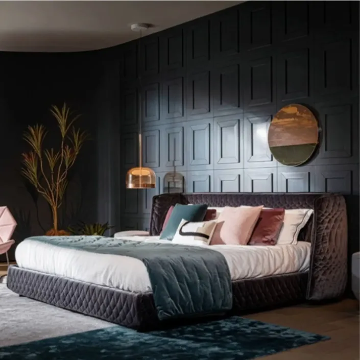 Globe Sofa - Redondo Italian Minimalist Upholstered Bed Globe Sofa - Redondo Italian Minimalist Upholstered Bed