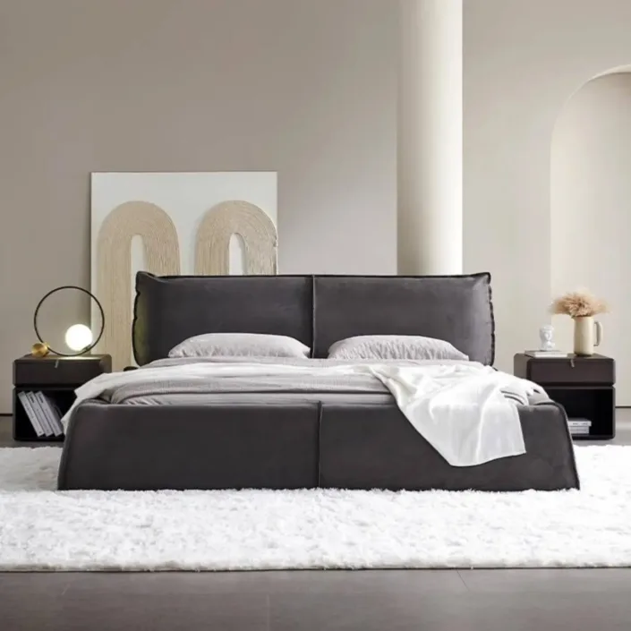 Globe Sofa - Minimalist Design Microfiber Suede Fabric Paris Bed Globe Sofa - Minimalist Design Microfiber Suede Fabric Paris Bed