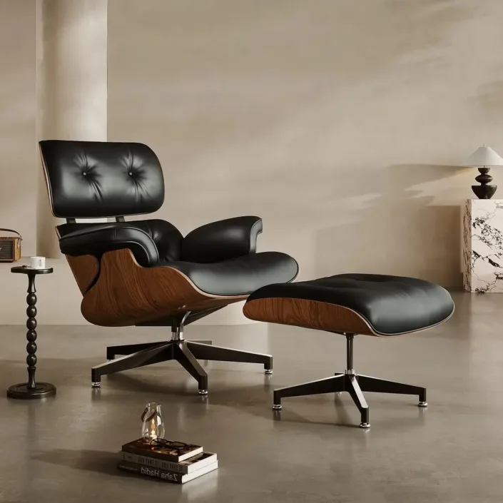 Globe Sofa - Eames Leather Lounge Chair Globe Sofa - Eames Leather Lounge Chair