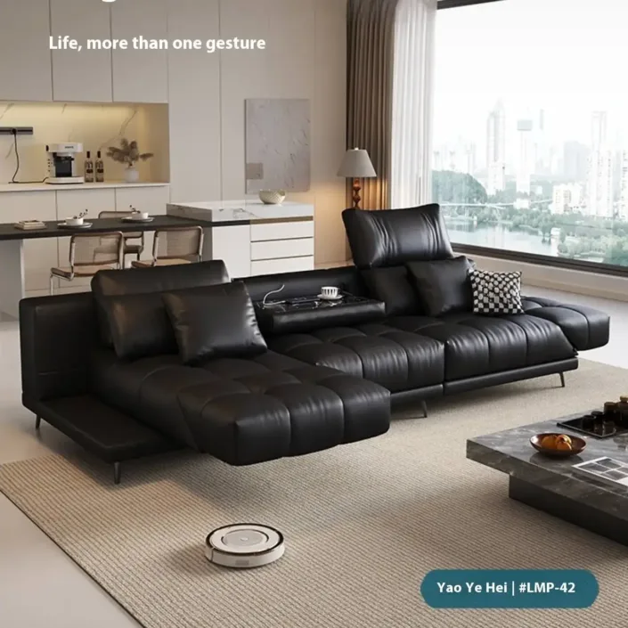 Globe Sofa - Adjustable Leather Sofa Globe Sofa - Adjustable Leather Sofa