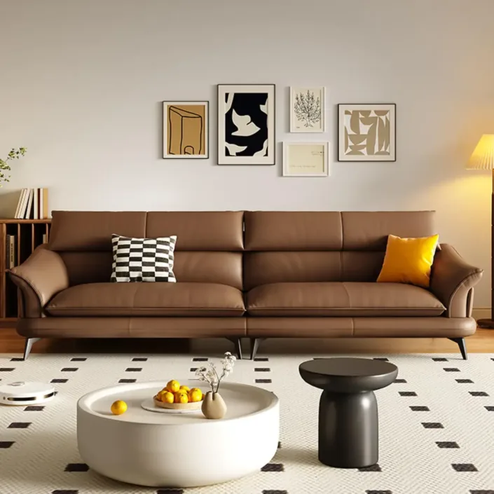 Globe Sofa - New Italian Cloud Wing Leather Sofa Globe Sofa - New Italian Cloud Wing Leather Sofa