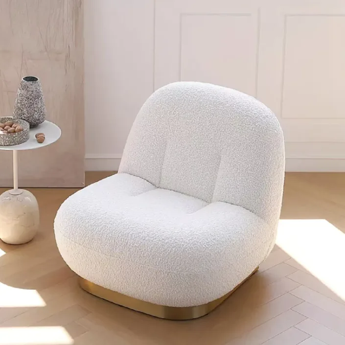 Globe Sofa - Snowy Cloud Single Armchair Globe Sofa - Snowy Cloud Single Armchair