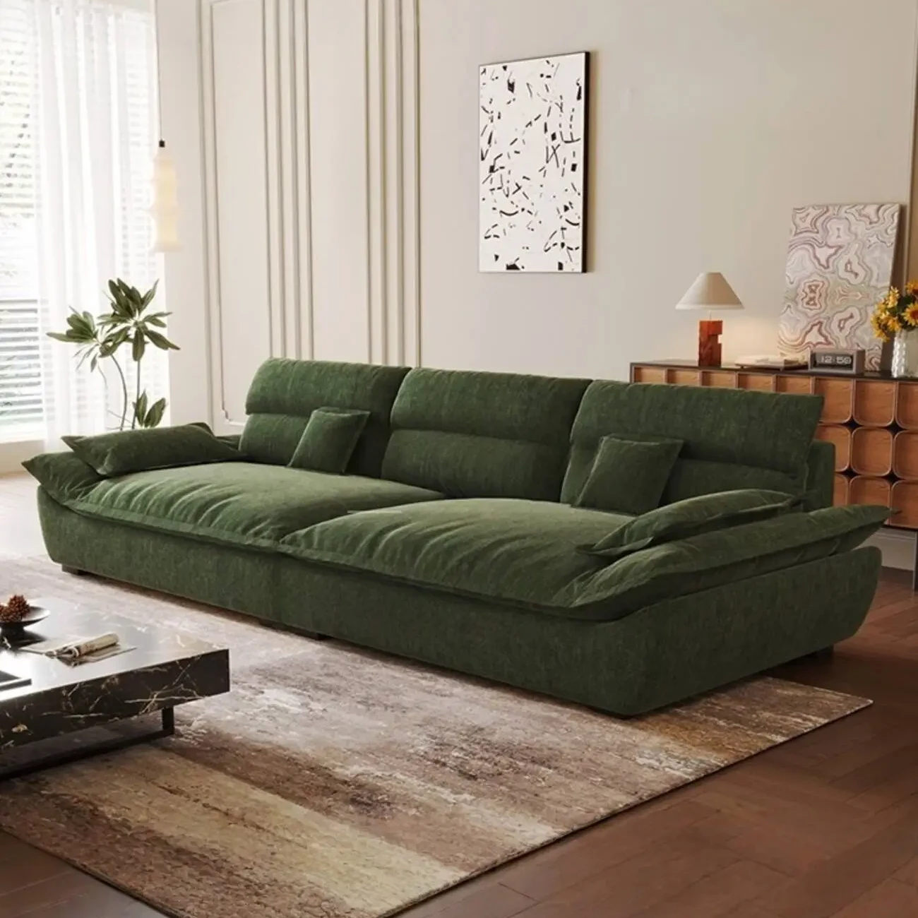 主图-01 Globe Sofa - French Vintage Sailing Ship Sofa