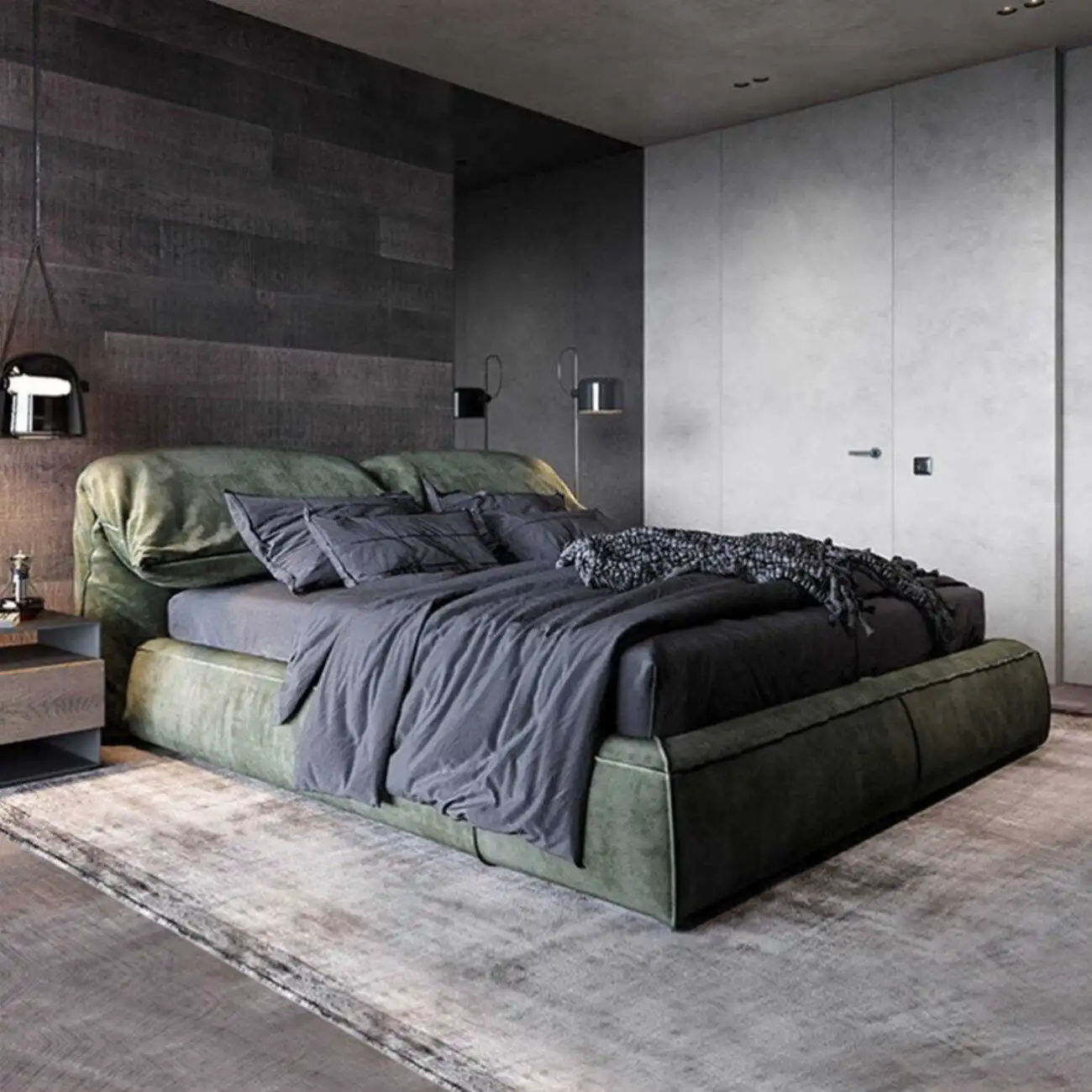 主图-01(1) Globe Sofa - Luxury Modern Master Bedroom Elephant Ear Bed