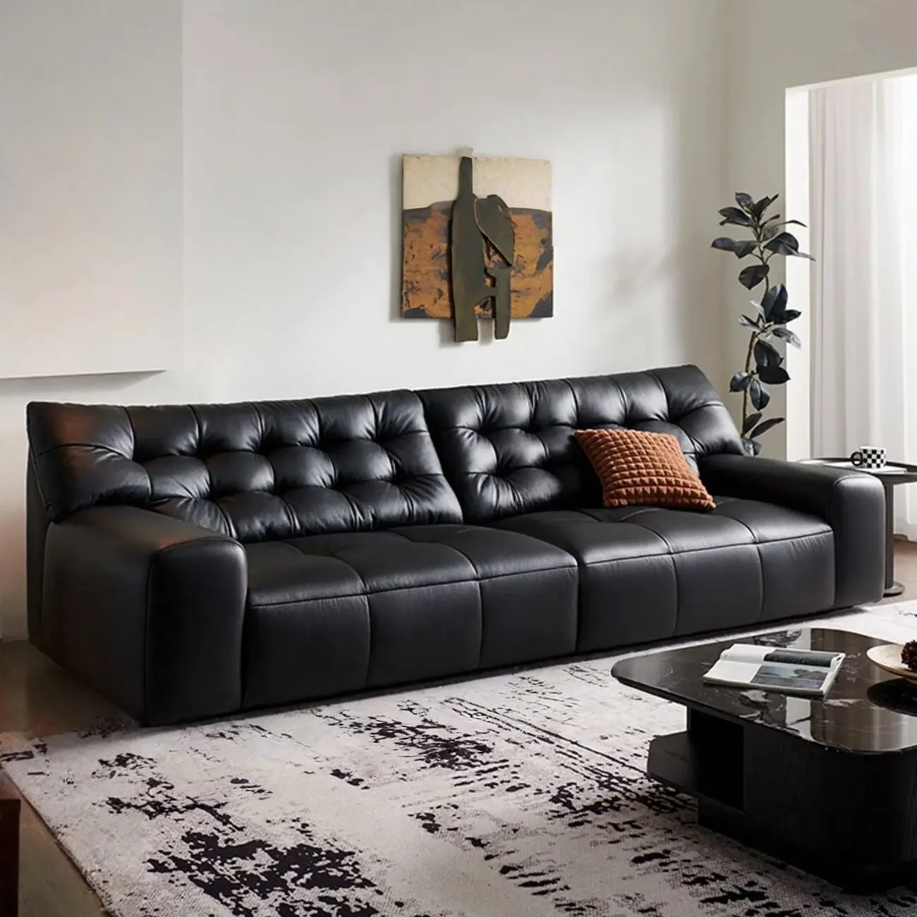主图-011 Globe Sofa - Italian Luxury Big Black Bear Sofa