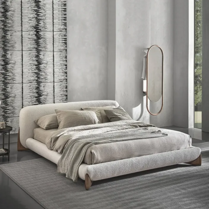 Globe Sofa - Lambswool Fabric SOFTBAY Bed Globe Sofa - Lambswool Fabric SOFTBAY Bed