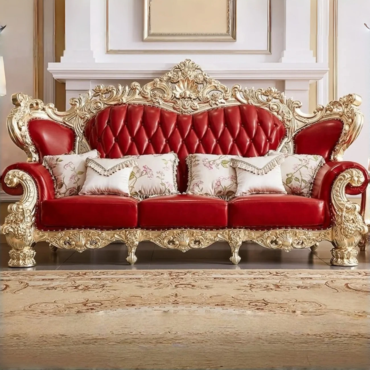 主图-02 Globe Sofa - European Luxury Palace Villa Sofa