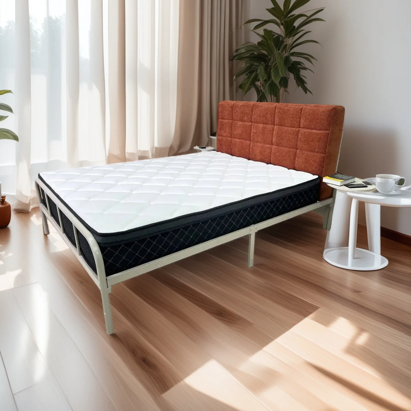 主图-02-3 Globe Sofa - Minimalist Nordic Style High-quality Double Bed