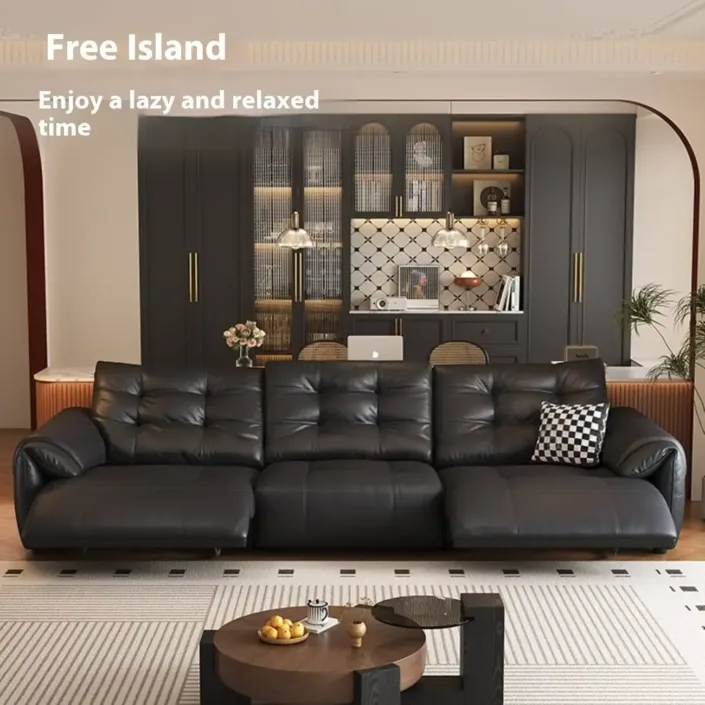 Globe Sofa - Multifunctional Electric Top-Grain Leather Sofa Globe Sofa - Multifunctional Electric Top-Grain Leather Sofa