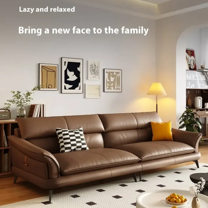 Globe Sofa - New Italian Cloud Wing Leather Sofa Globe Sofa - New Italian Cloud Wing Leather Sofa