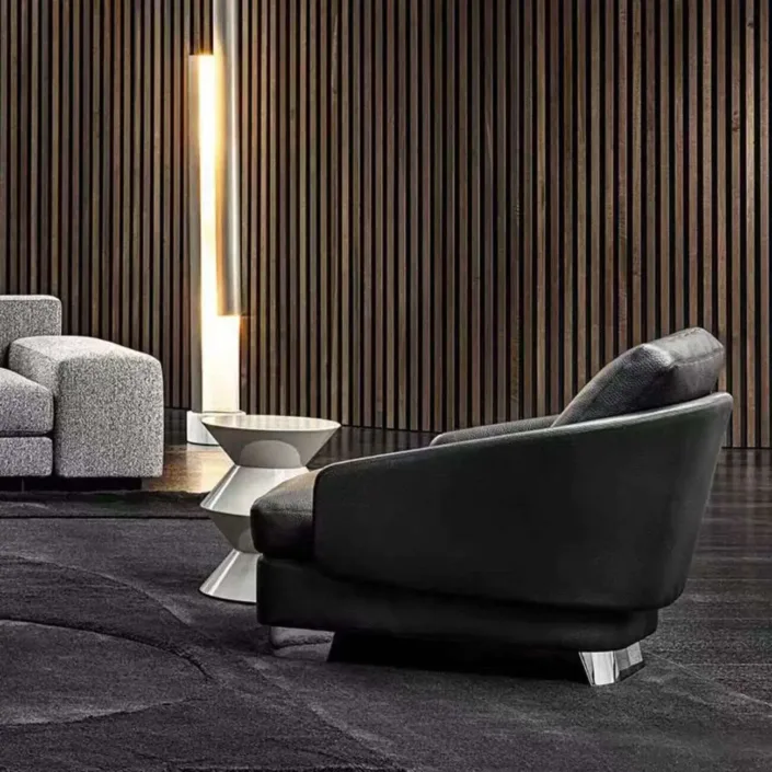 Globe Sofa - Italian Minimalist Lawson Lounge Chair Globe Sofa - Italian Minimalist Lawson Lounge Chair