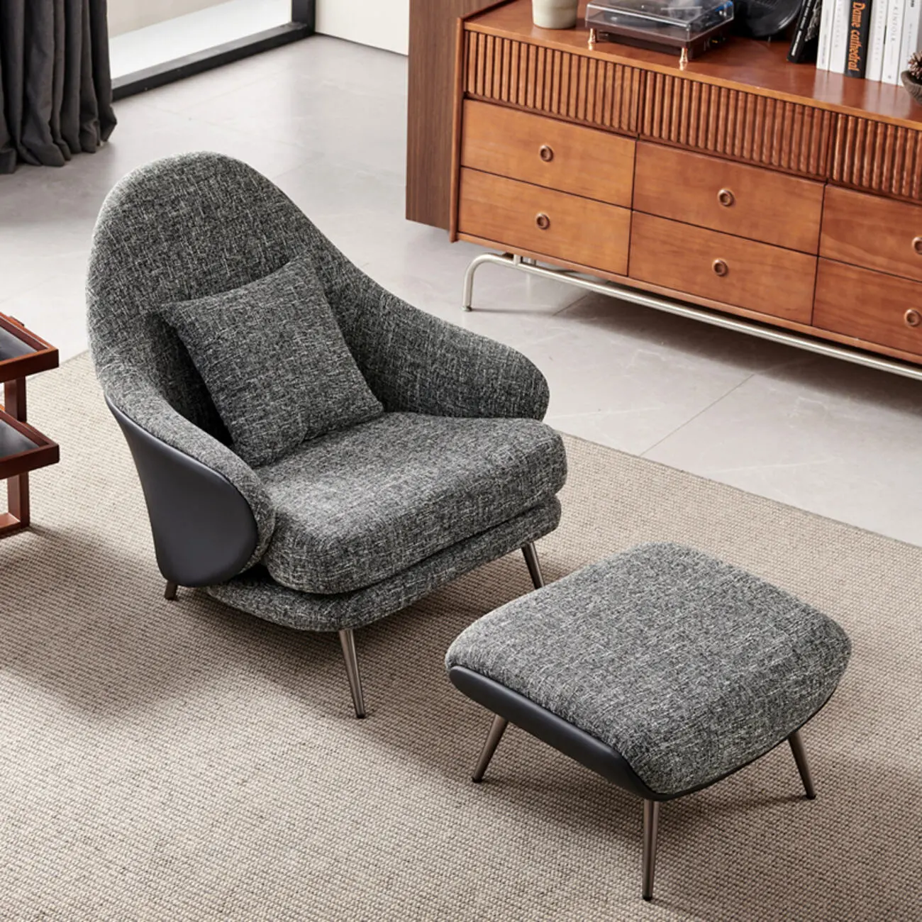 主图-02 Globe Sofa - Italian Tiger Single Armchair Sofa