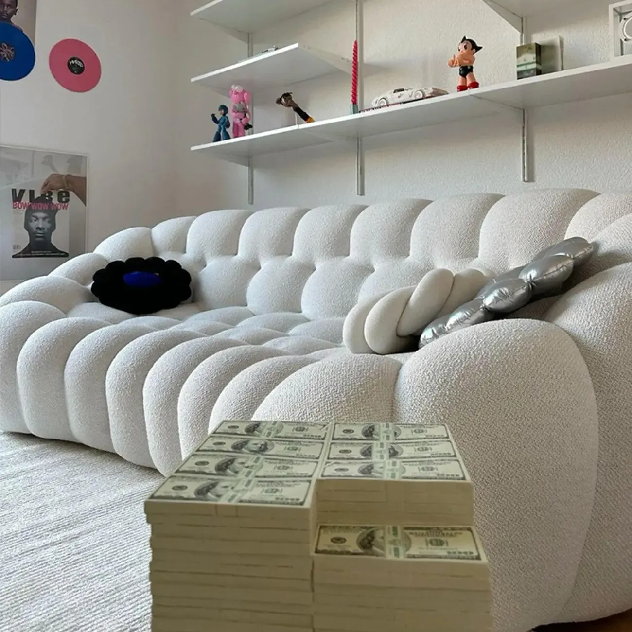 主图-02 Globe Sofa - Minimalist French Bubble Soccer Sofa
