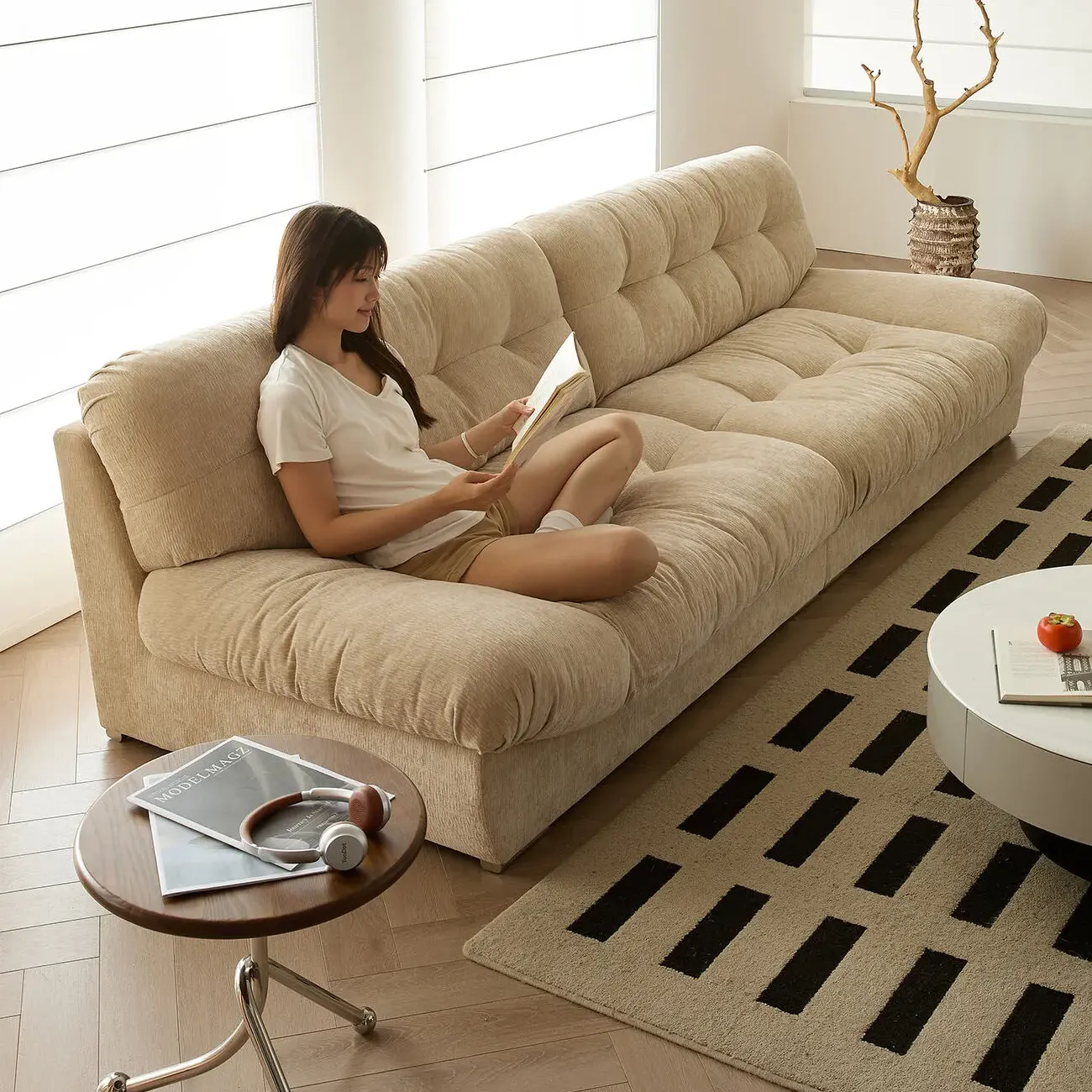 主图-02 Globe Sofa - Influencer-Favorite Cloud Sofa