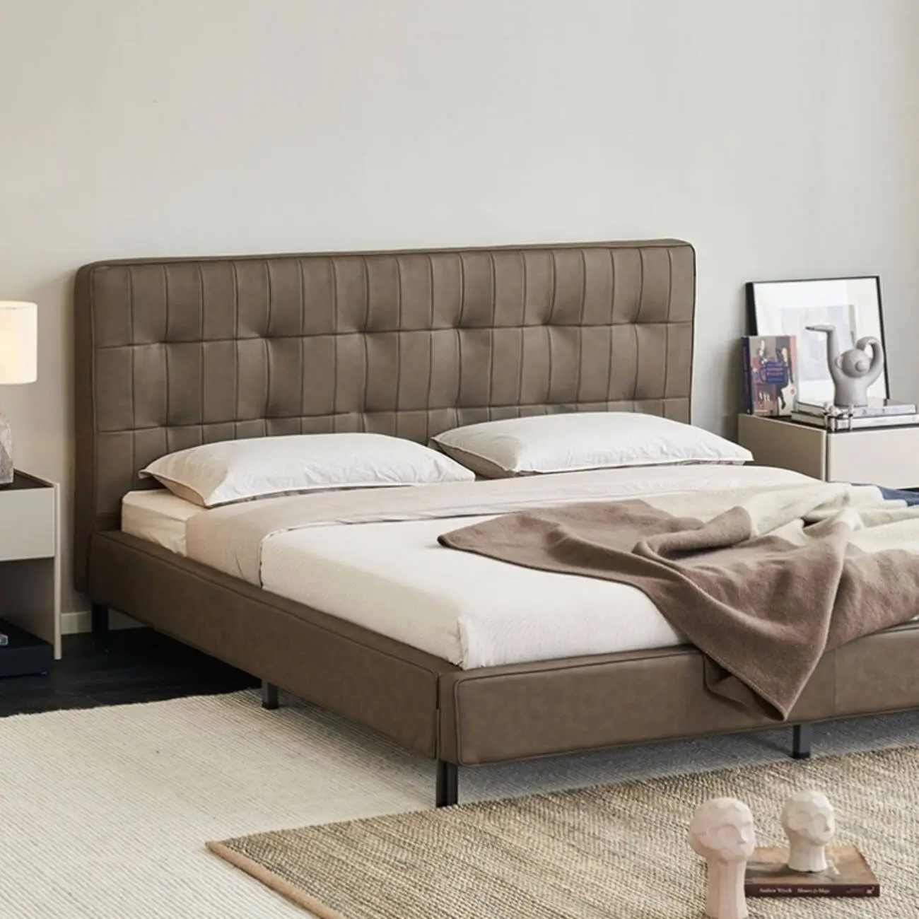 主图-03 Globe Sofa - Luxury Vintage Anton Genuine Leather Bed