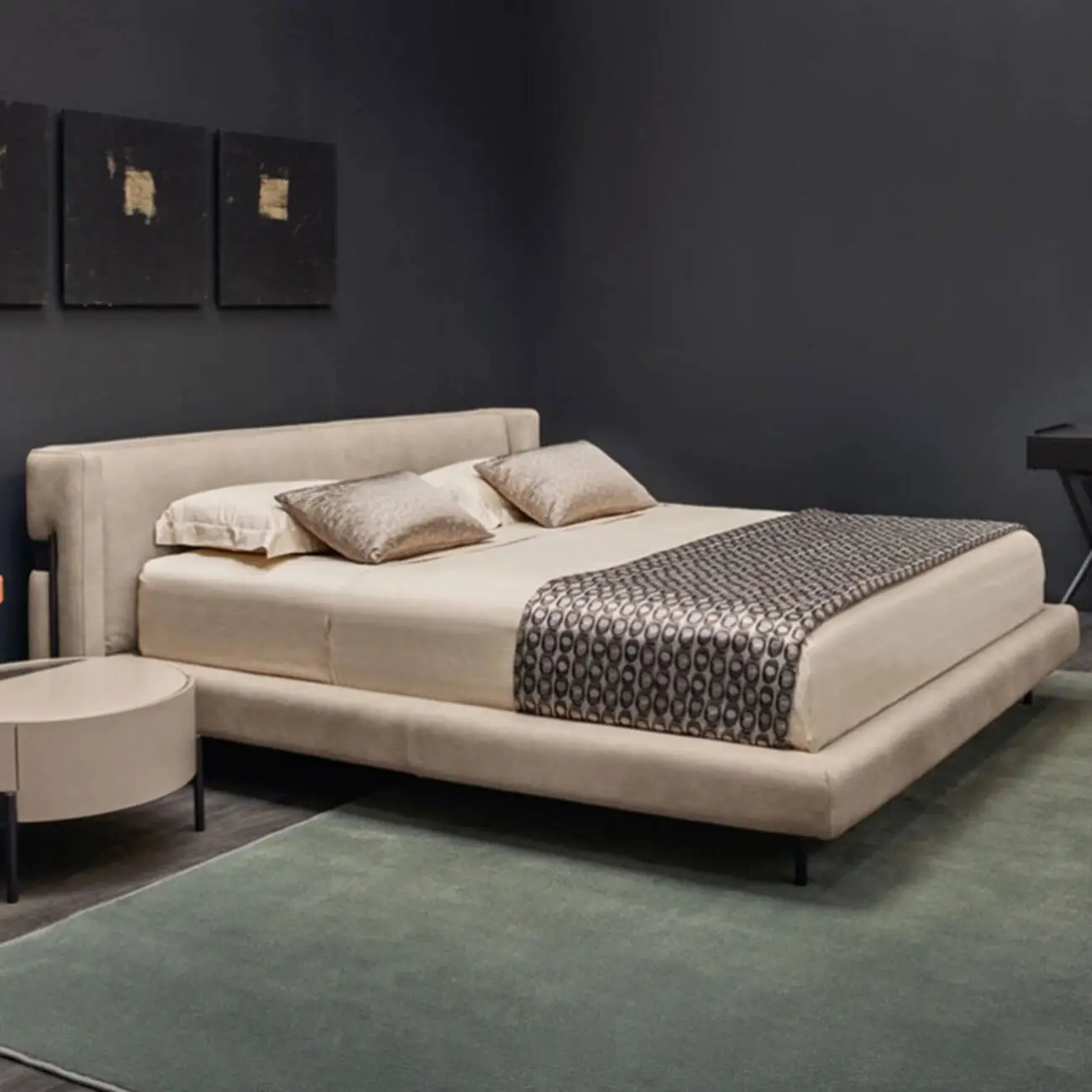 主图-03 Globe Sofa - Cantori Italian Luxury Leather Bed