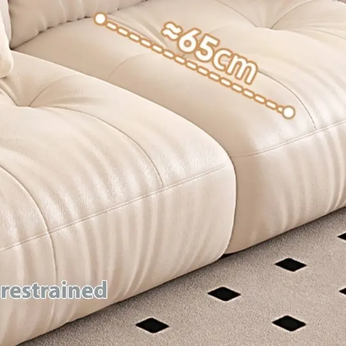 Globe Sofa - Rechargeable Cloud-Shaped Genuine Leather Sofa Globe Sofa - Rechargeable Cloud-Shaped Genuine Leather Sofa